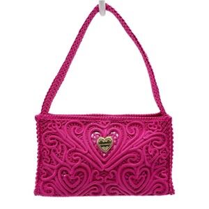 Dolce & Gabbana DOLCE&GABBANA Beatrice Cord Lace Embroidery Shoulder Bag, Cot...